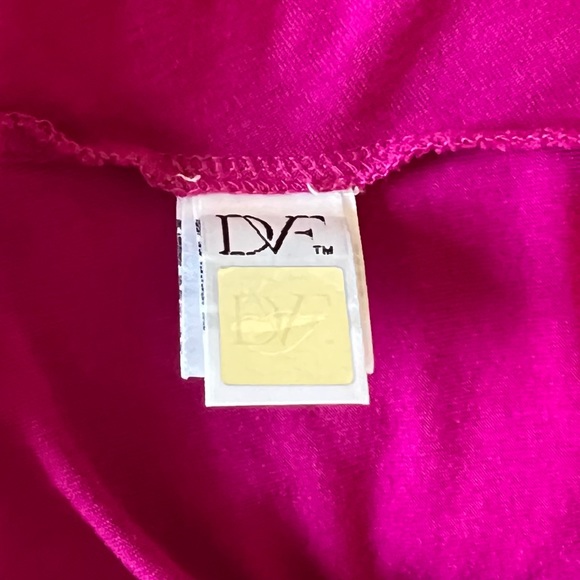Diane von Furstenberg Pink Bodycon Dress medium (runs small) Greece Style Barbie - Picture 8 of 9